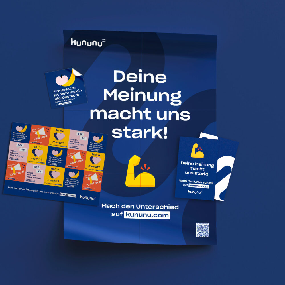 kununu MerchStore Artikel für eine starke Employer Branding